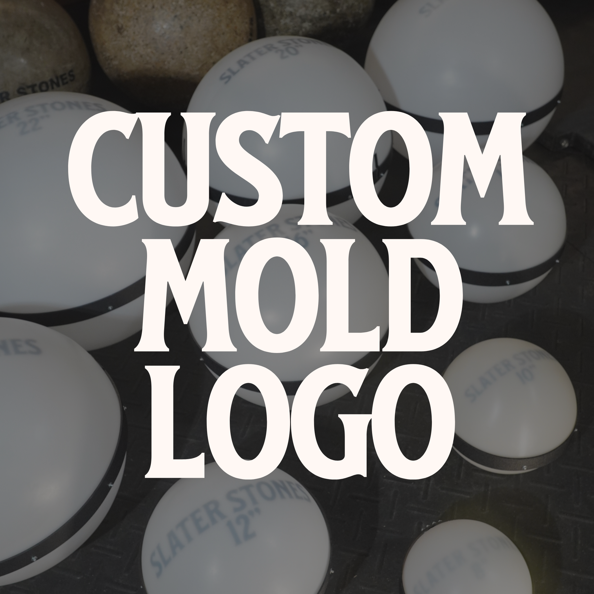 Custom Stone Mold Lettering