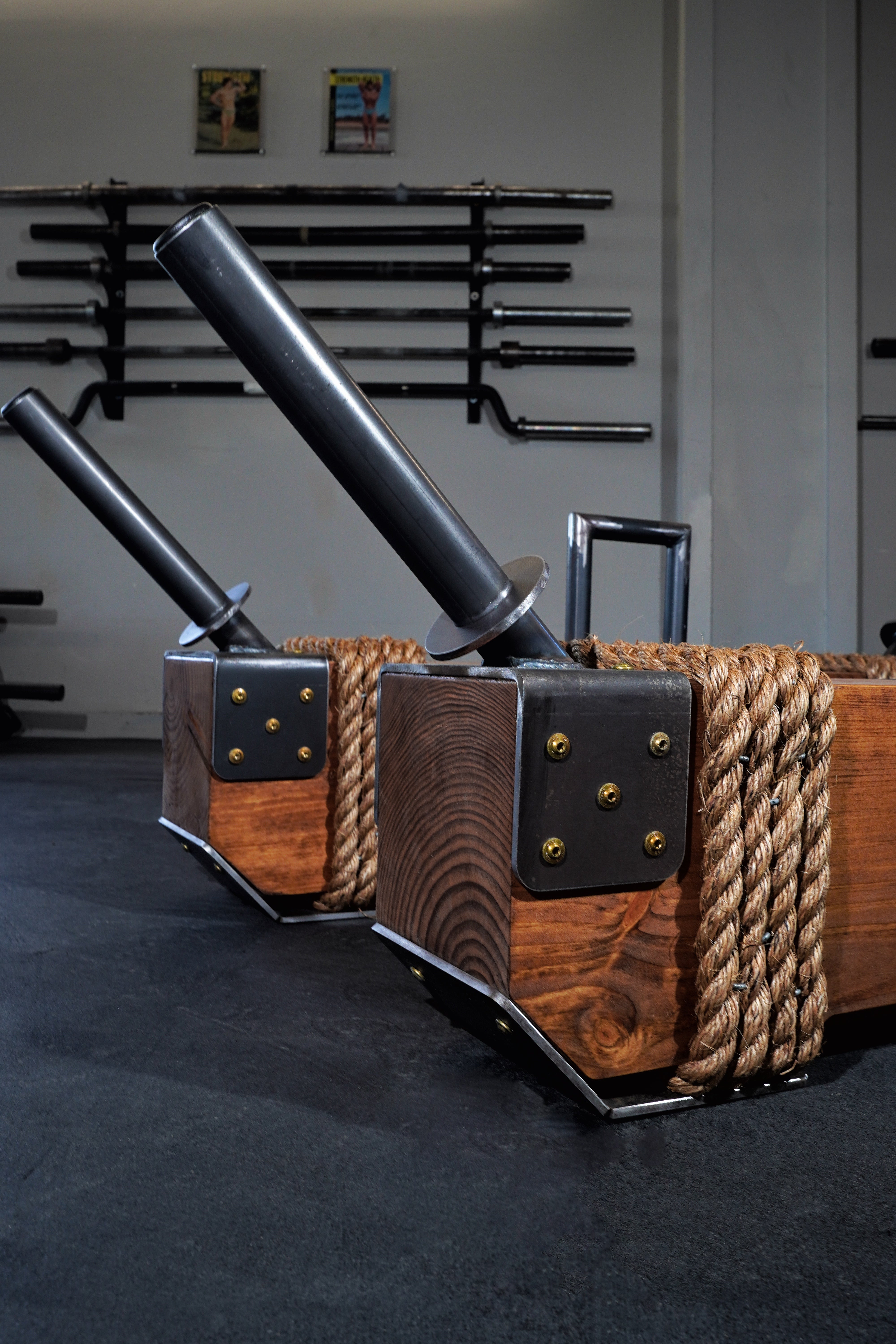 Slater Timber Farmer's Walk Handles