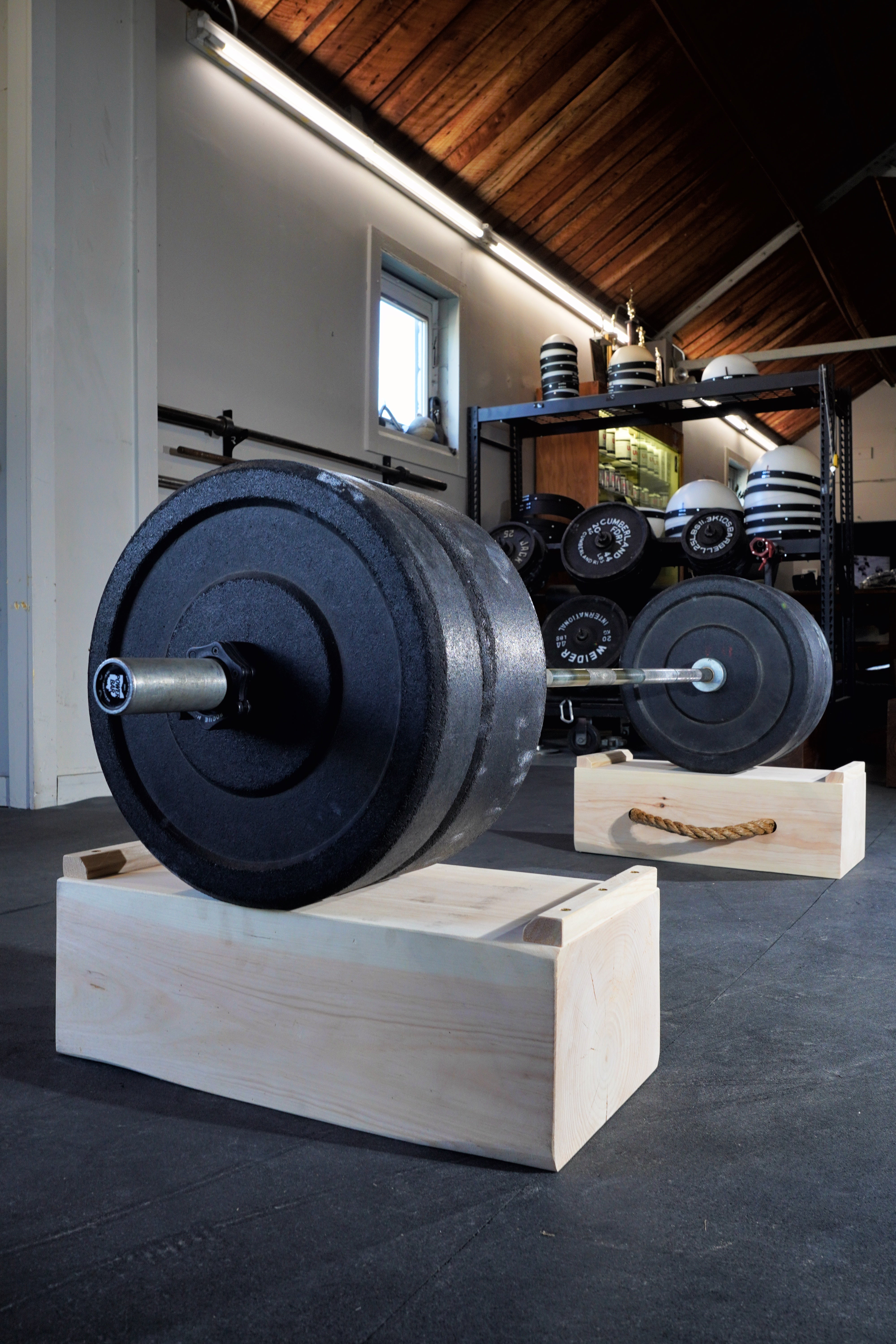 "Economy" Timber Deadlift Pulling Blocks (8")