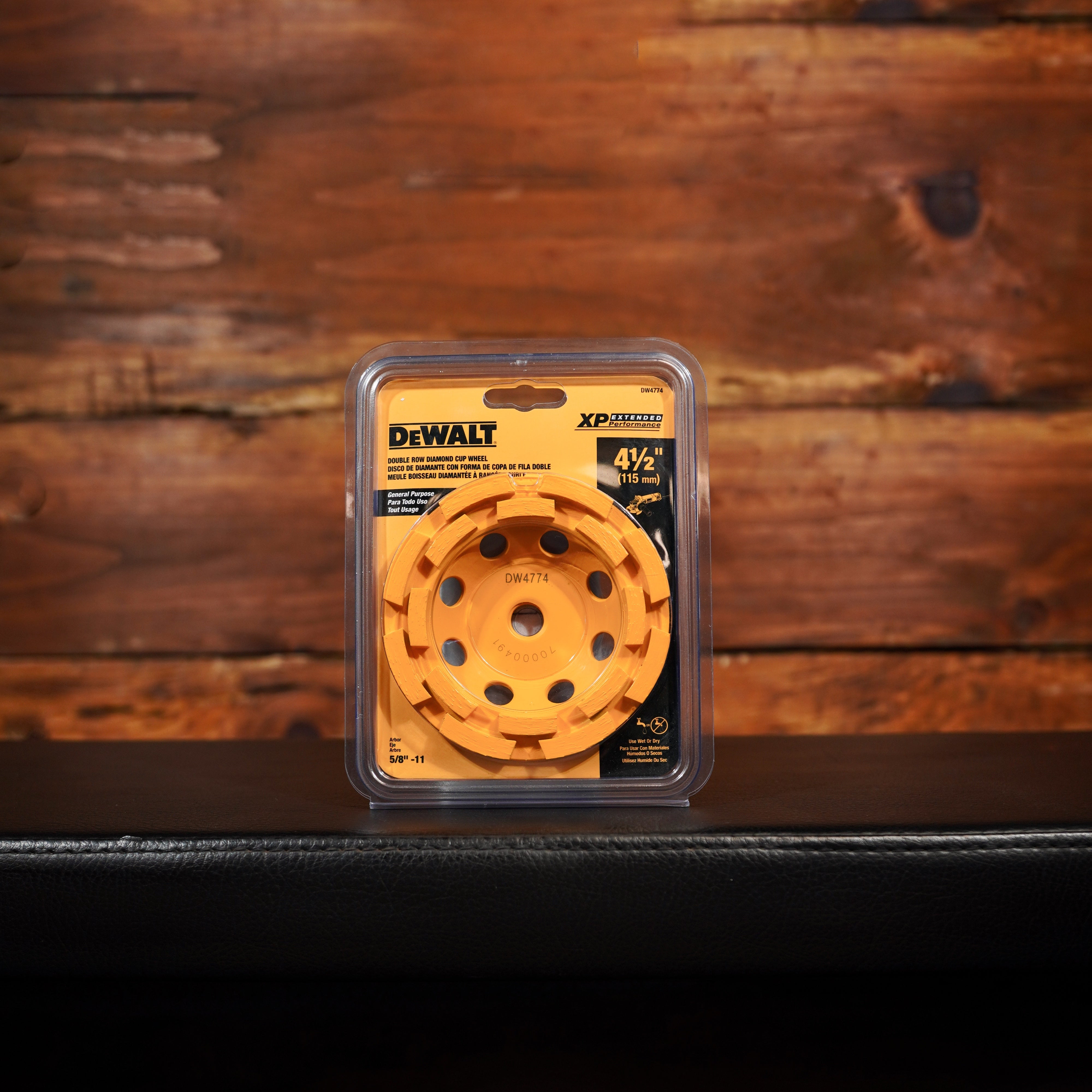 DeWalt Double Row Diamond Cup Wheel 4 1/2"