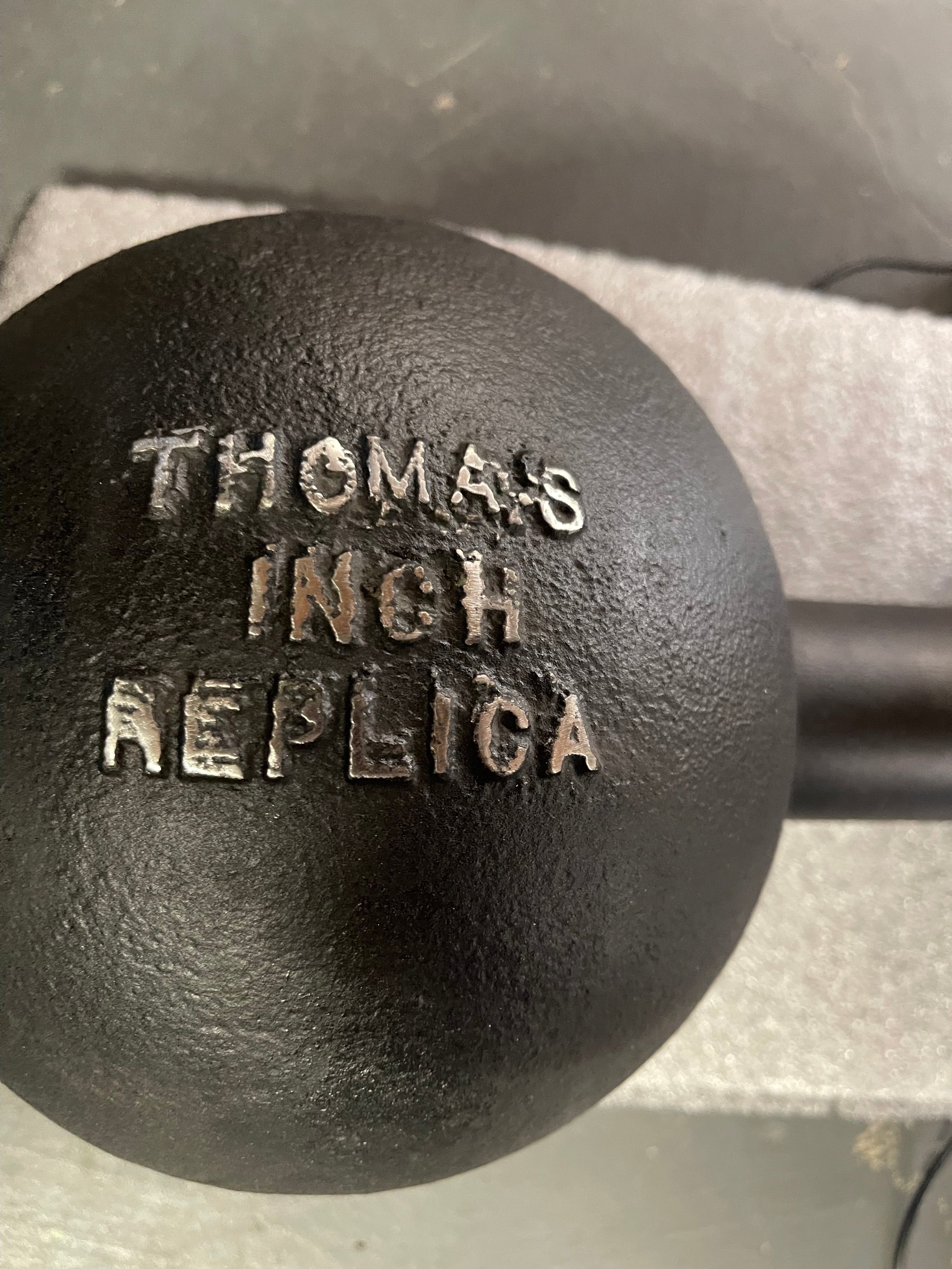 Discounted Thomas Inch "Replica" Dumbbell (Premium) - Imperfect Logo