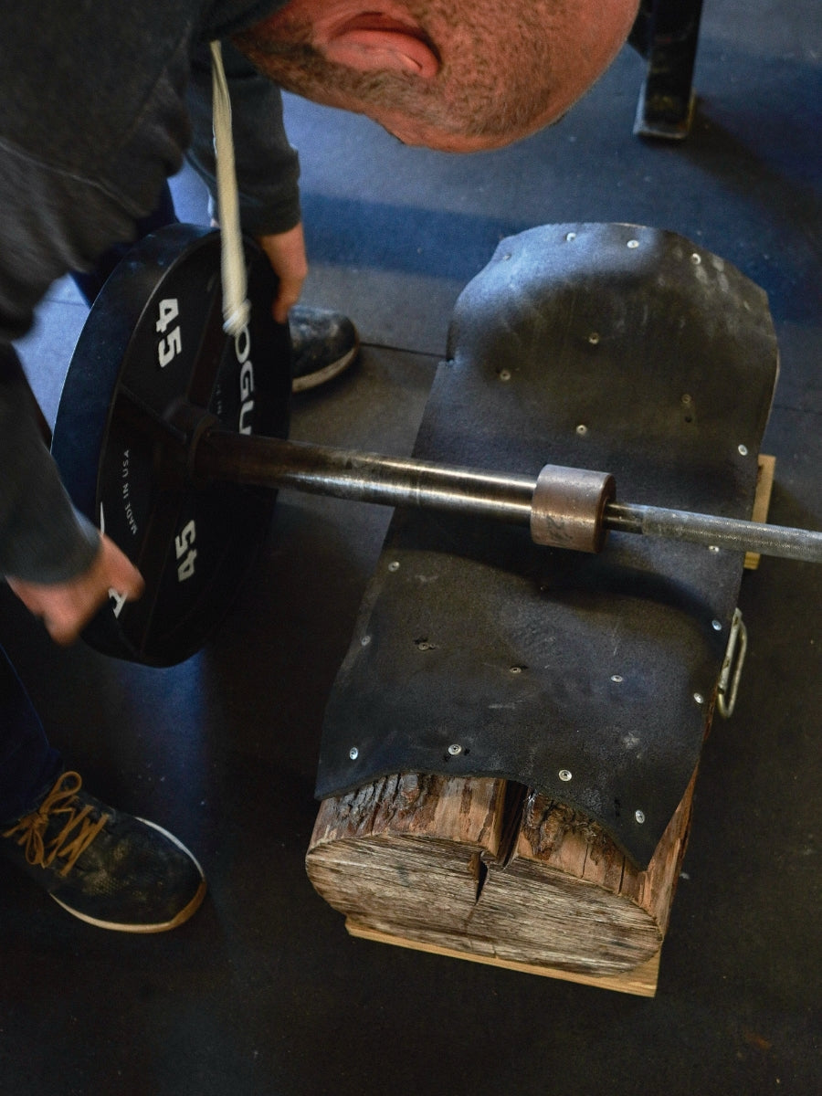 Original Concept Wood Log Deadlift Blocks