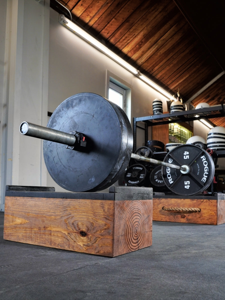 "Pro Series" Timber Deadlift Pulling Blocks (9")