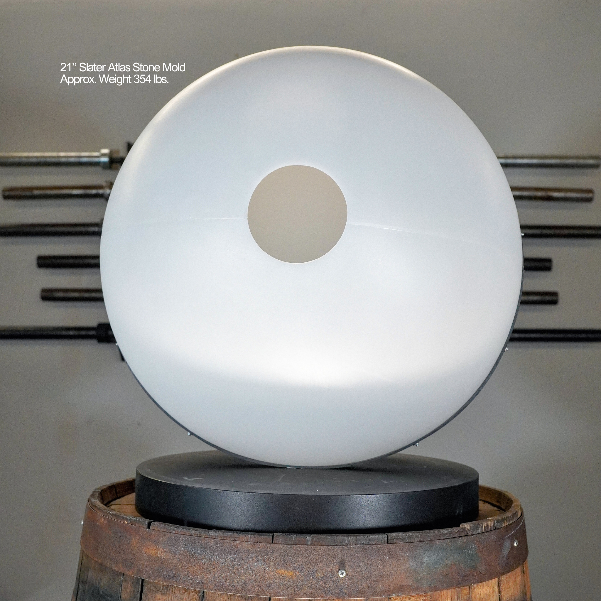 21" Slater Atlas Stone Mold (354lb. Atlas Stone)