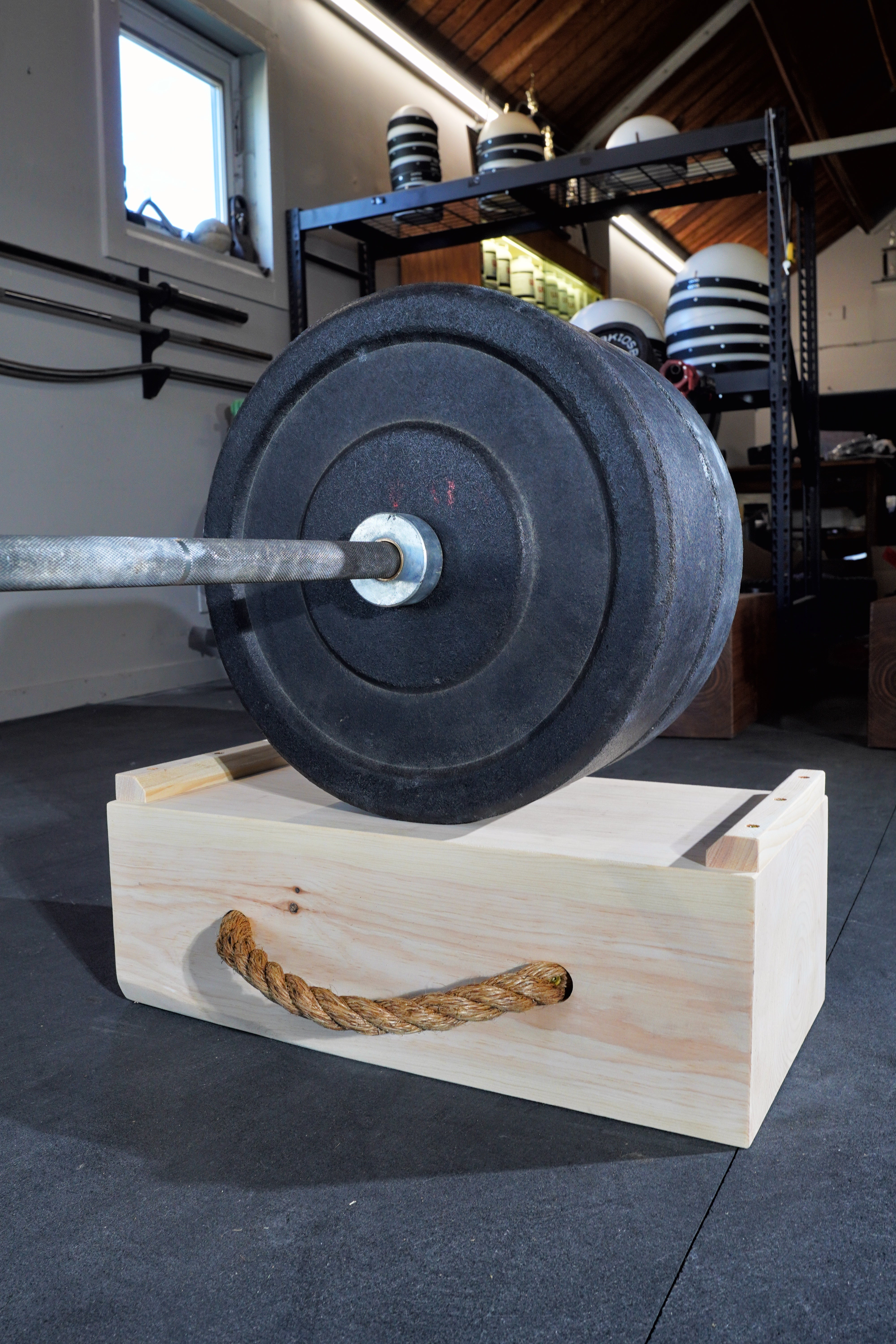 "Economy" Timber Deadlift Pulling Blocks (8")