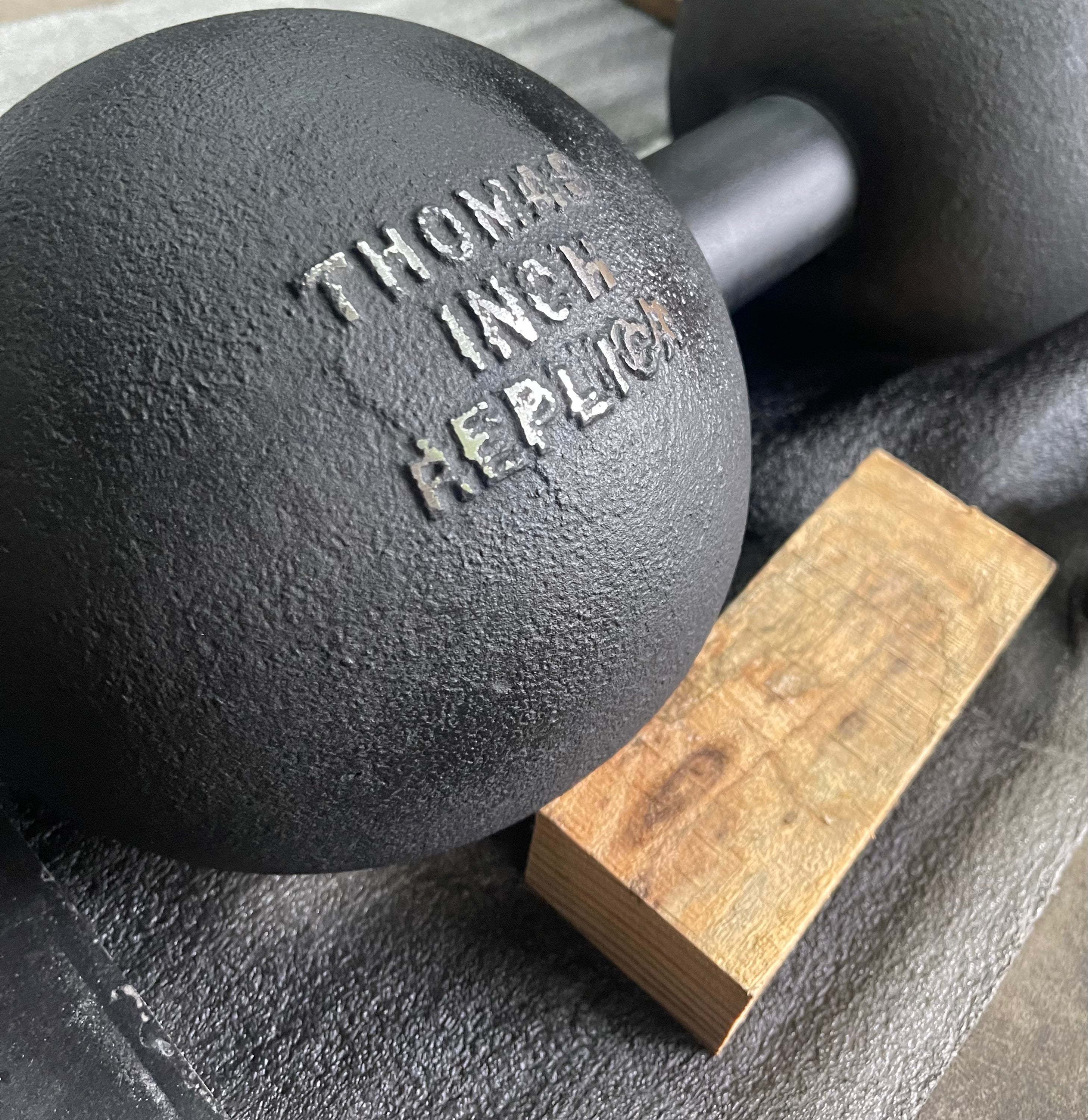 Discounted Thomas Inch "Replica" Dumbbell (Premium) - Imperfect Logo